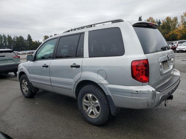 2HKYF18523H611694 - 2003 HONDA PILOT EXL SILVER photo 2
