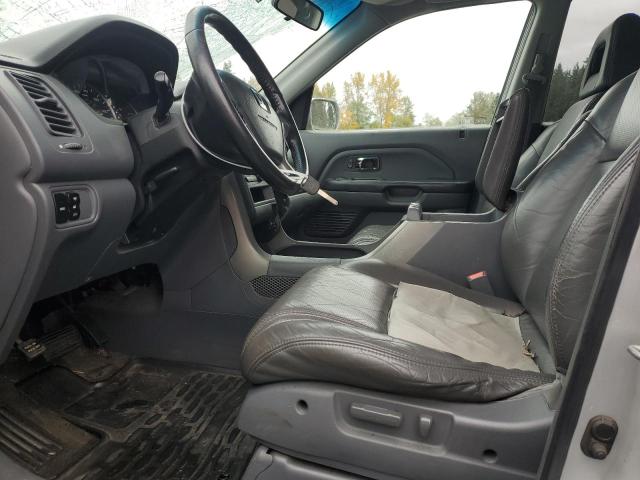 2HKYF18523H611694 - 2003 HONDA PILOT EXL SILVER photo 7