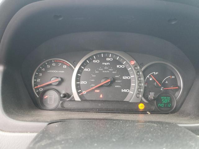 2HKYF18523H611694 - 2003 HONDA PILOT EXL SILVER photo 9