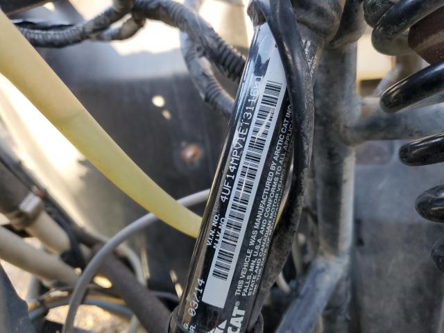 4UF14MPV1ET311601 - 2014 ARCTIC CAT WILDCAT BLACK photo 10