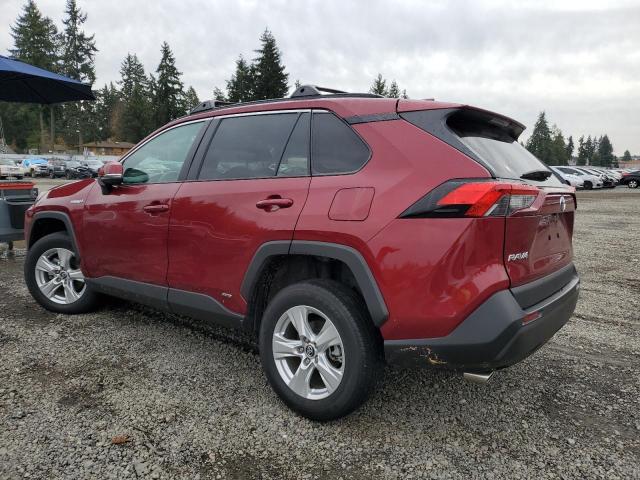 2T3MWRFV7KW044390 - 2019 TOYOTA RAV4 LE أحمر صورة 2