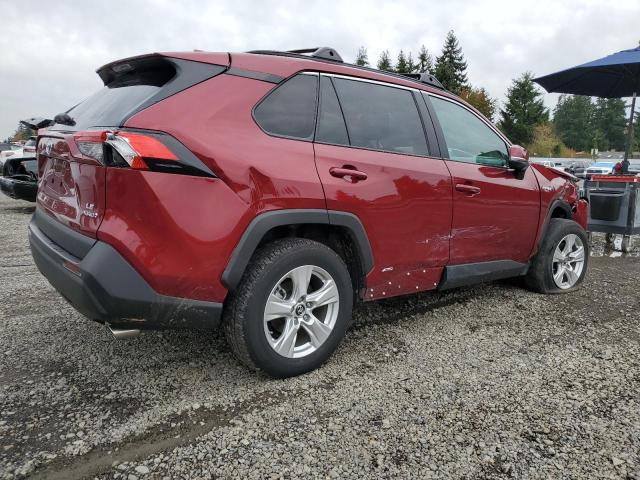 2T3MWRFV7KW044390 - 2019 TOYOTA RAV4 LE أحمر صورة 3