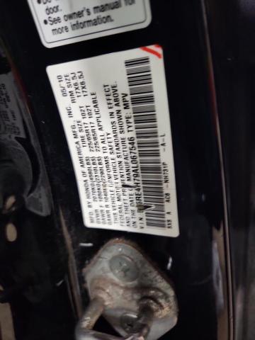 5J6RE4H79AL067546 - 2010 HONDA CR-V EXL 黑色 照片 13