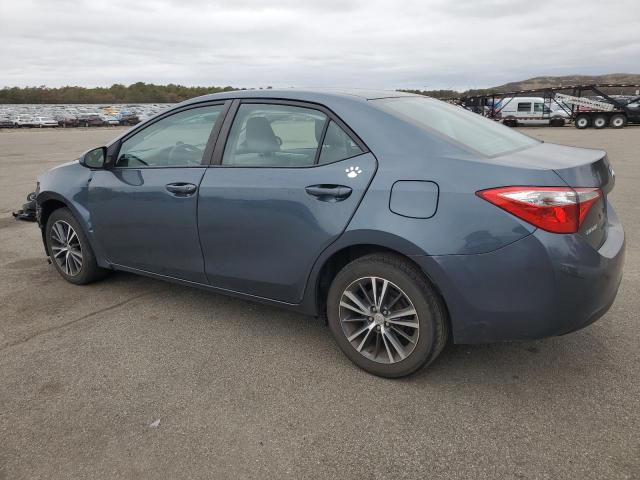 2T1BURHE7GC553777 - 2016 TOYOTA COROLLA L BLUE photo 2