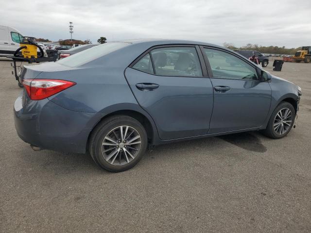 2T1BURHE7GC553777 - 2016 TOYOTA COROLLA L BLUE photo 3