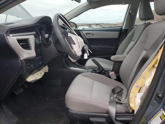 2T1BURHE7GC553777 - 2016 TOYOTA COROLLA L BLUE photo 7