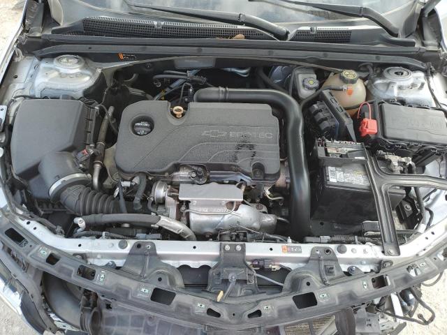 1G1ZE5ST0HF183754 - 2017 CHEVROLET MALIBU LT 银色 照片 11