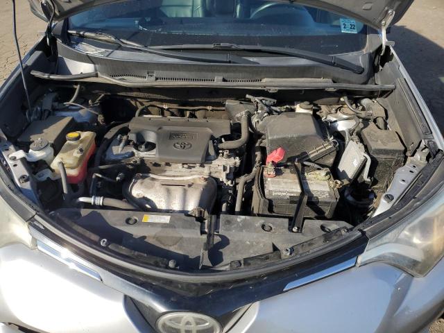 2T3BFREV1HW609752 - 2017 TOYOTA RAV4 LE SILVER photo 12