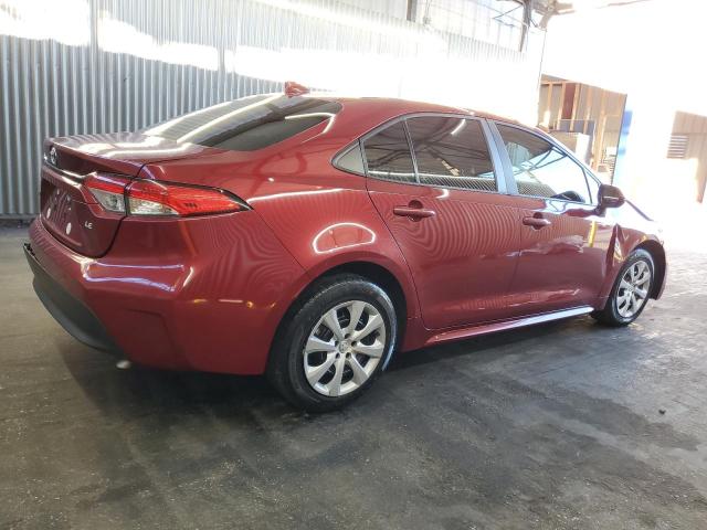 5YFB4MDE4PP000125 - 2023 TOYOTA COROLLA LE RED photo 3