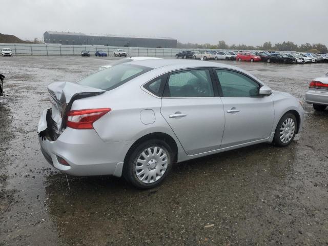 3N1AB7AP7KY253167 - 2019 NISSAN SENTRA S SILVER photo 3