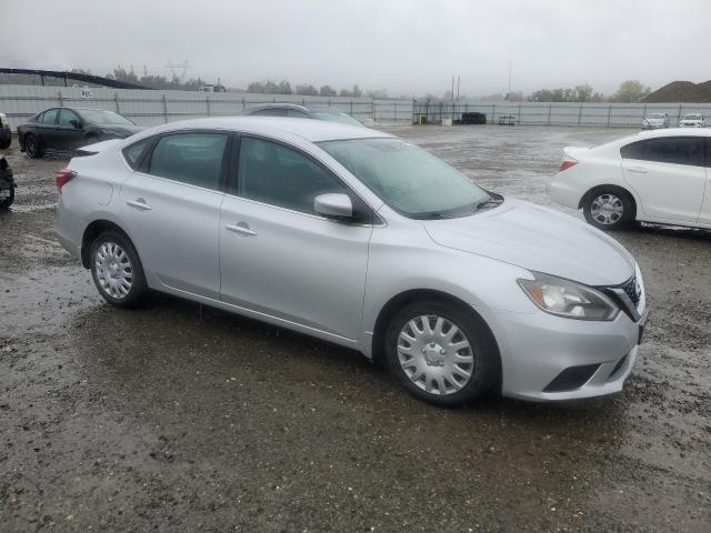 3N1AB7AP7KY253167 - 2019 NISSAN SENTRA S SILVER photo 4
