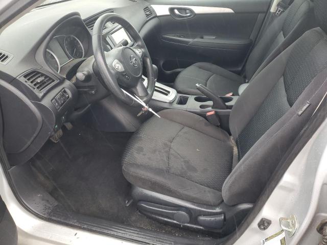 3N1AB7AP7KY253167 - 2019 NISSAN SENTRA S SILVER photo 7