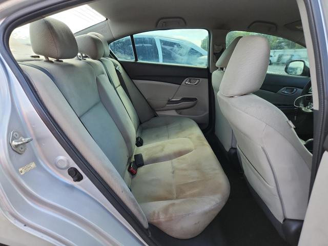 2HGFB2F52DH528760 - 2013 HONDA CIVIC LX SILVER photo 10