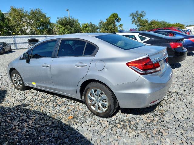 2HGFB2F52DH528760 - 2013 HONDA CIVIC LX SILVER photo 2