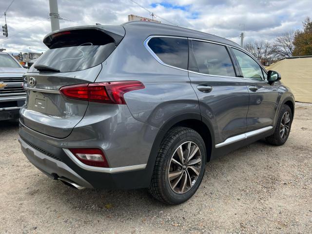 5NMS3CADXKH050958 - 2019 HYUNDAI SANTA FE SEL Մոխրագույն լուսանկար 4