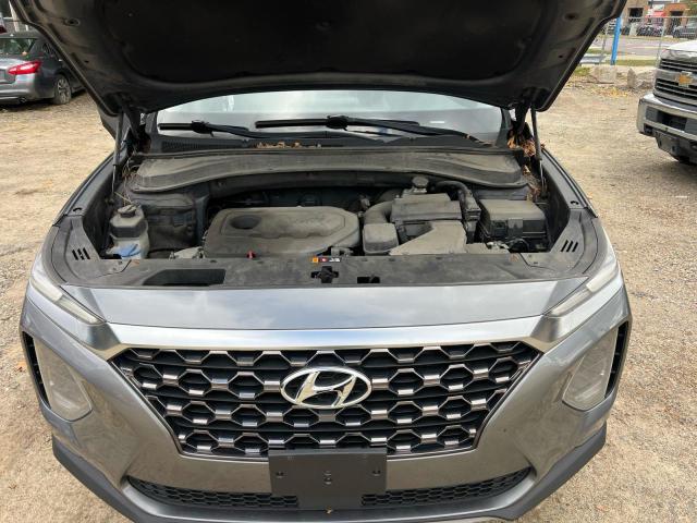 5NMS3CADXKH050958 - 2019 HYUNDAI SANTA FE SEL Մոխրագույն լուսանկար 7
