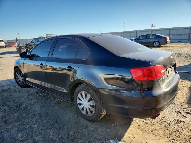 3VW2K7AJ5EM377251 - 2014 VOLKSWAGEN JETTA BASE BLACK photo 2