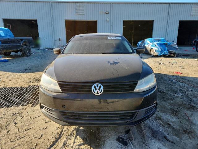 3VW2K7AJ5EM377251 - 2014 VOLKSWAGEN JETTA BASE BLACK photo 5