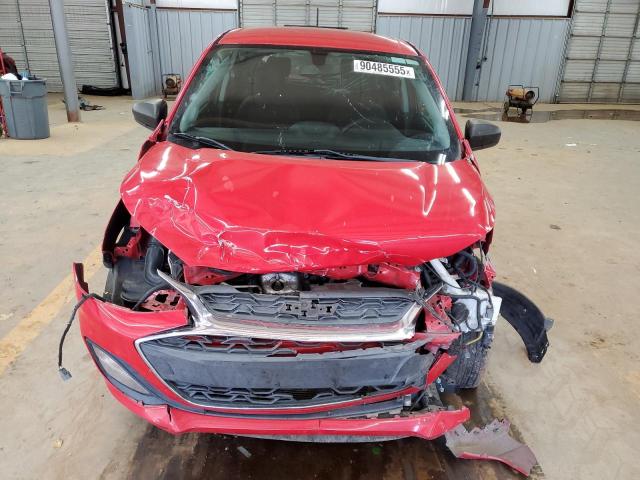 KL8CB6SA4KC702722 - 2019 CHEVROLET SPARK LS RED photo 5