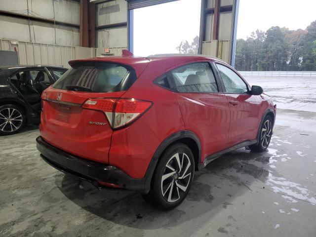 3CZRU5H12KM722098 - 2019 HONDA HR-V SPORT RED photo 3