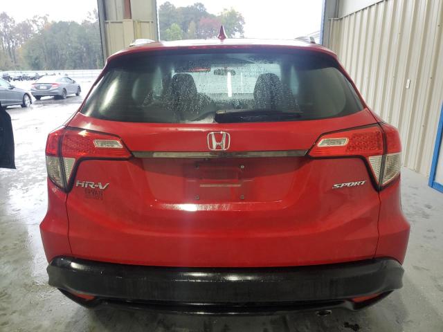 3CZRU5H12KM722098 - 2019 HONDA HR-V SPORT RED photo 6