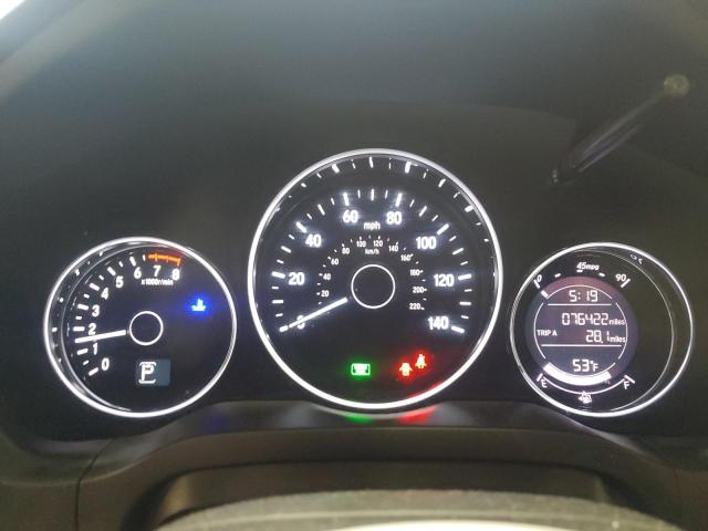 3CZRU5H12KM722098 - 2019 HONDA HR-V SPORT RED photo 9