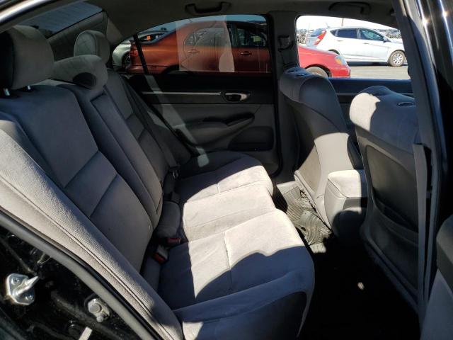 1HGFA16868L081902 - 2008 HONDA CIVIC EX BLACK photo 10