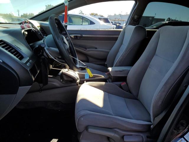 1HGFA16868L081902 - 2008 HONDA CIVIC EX BLACK photo 7
