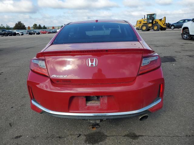 1HGCT1B8XGA009484 - 2016 HONDA ACCORD EXL RED photo 6