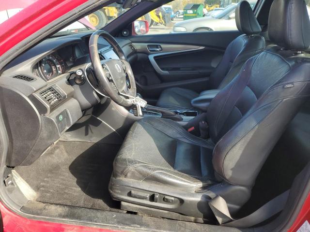 1HGCT1B8XGA009484 - 2016 HONDA ACCORD EXL RED photo 7