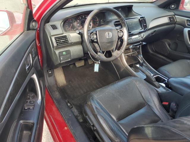 1HGCT1B8XGA009484 - 2016 HONDA ACCORD EXL RED photo 8