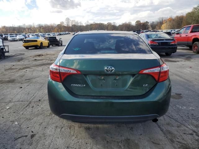 2T1BURHE0GC690172 - 2016 TOYOTA COROLLA L GREEN photo 6