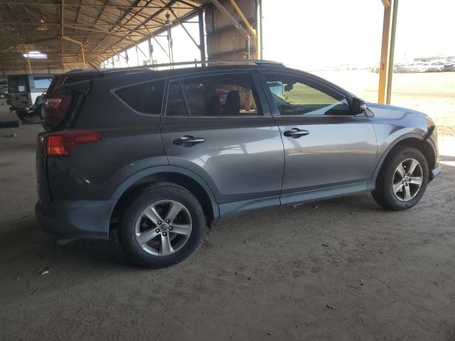 JTMWFREV2FJ026006 - 2015 TOYOTA RAV4 XLE GRAY photo 3