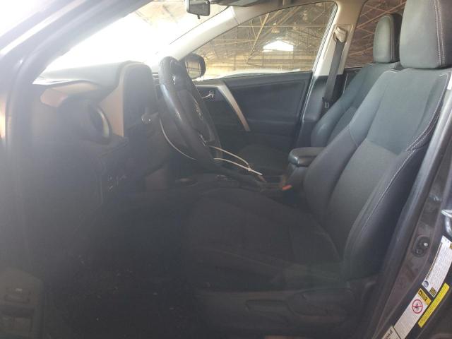 JTMWFREV2FJ026006 - 2015 TOYOTA RAV4 XLE GRAY photo 7