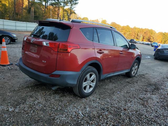 JTMWFREV3EJ023727 - 2014 TOYOTA RAV4 XLE RED photo 3