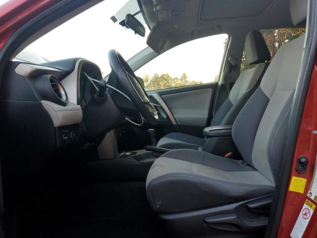 JTMWFREV3EJ023727 - 2014 TOYOTA RAV4 XLE RED photo 7