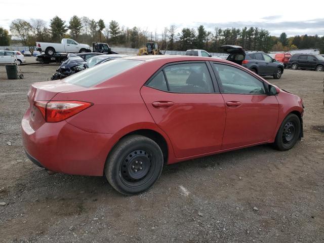 2T1BURHE9HC767669 - 2017 TOYOTA COROLLA L RED photo 3