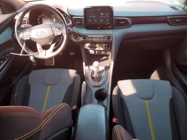 KMHTH6AB2KU015941 - 2019 HYUNDAI VELOSTER TURBO Նարնջագույն լուսանկար 8