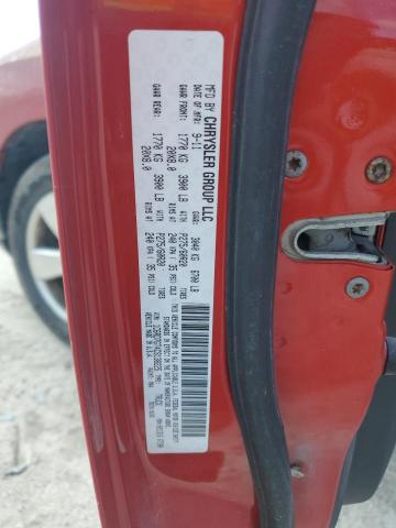 1C6RD7GT4CS138225 - 2012 DODGE RAM 1500 SLT RED photo 12