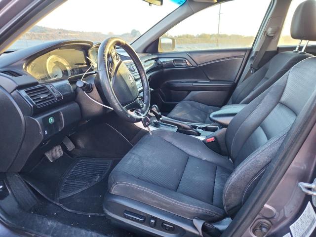 1HGCR2F55EA193413 - 2014 HONDA ACCORD SPORT GRAY photo 7
