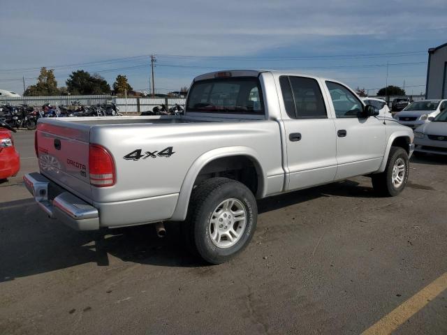 1D7HG48N03S239553 - 2003 DODGE DAKOTA QUAD SLT 银色 照片 3