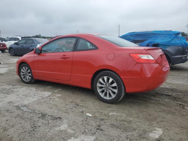 2HGFG1B82BH501700 - 2011 HONDA CIVIC EX RED photo 2