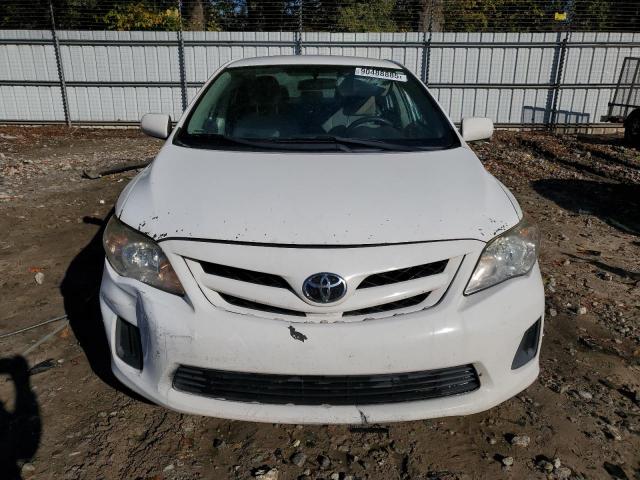 2T1BU4EE7BC626971 - 2011 TOYOTA COROLLA BASE WHITE photo 5