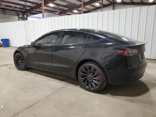 5YJ3E1EC5PF589940 - 2023 TESLA MODEL 3 BLACK photo 2
