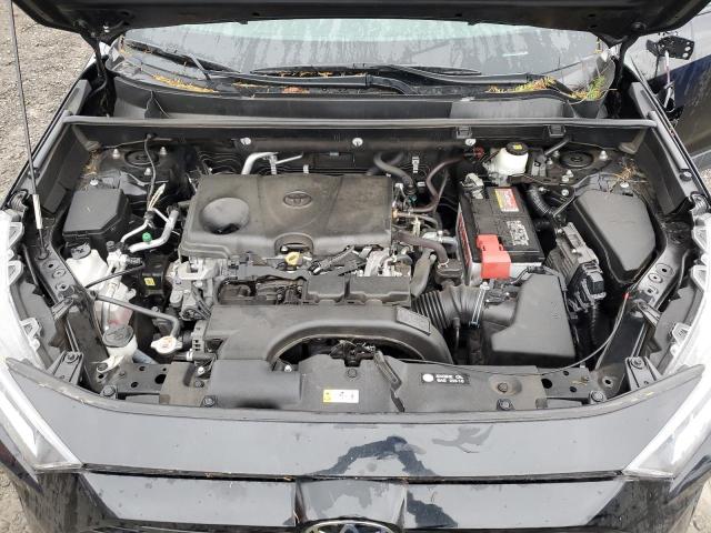 2T3P1RFV6MC200578 - 2021 TOYOTA RAV4 XLE BLACK photo 12