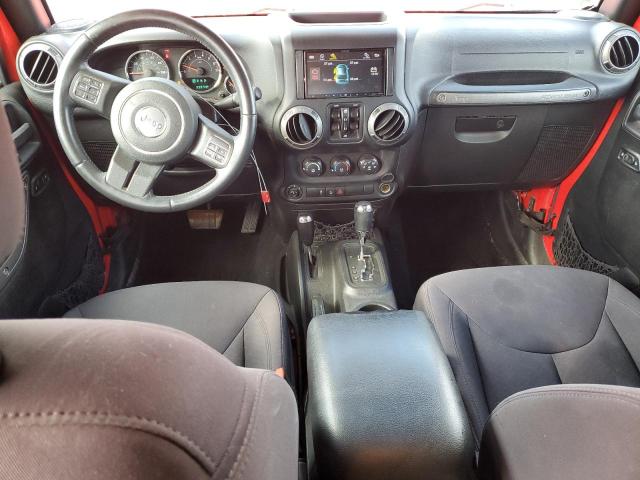 1C4BJWDG3GL202100 - 2016 JEEP WRANGLER U SPORT أحمر صورة 8