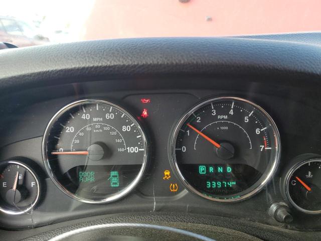 1C4BJWDG3GL202100 - 2016 JEEP WRANGLER U SPORT أحمر صورة 9