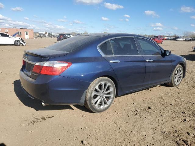 1HGCR2F5XDA256598 - 2013 HONDA ACCORD SPORT ლურჯი ფოტო 3