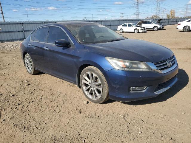 1HGCR2F5XDA256598 - 2013 HONDA ACCORD SPORT ლურჯი ფოტო 4