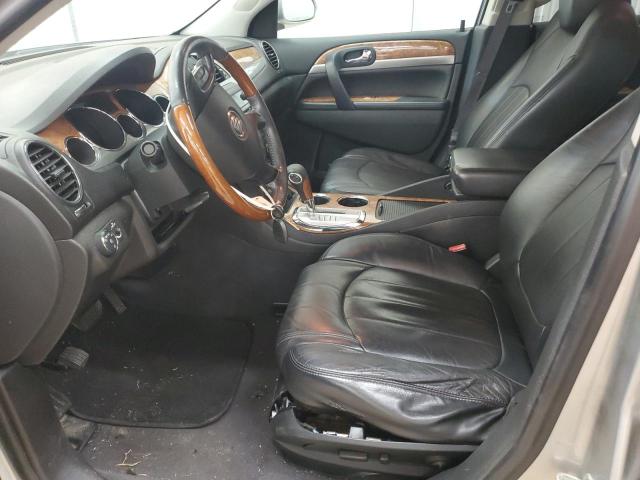 5GAKVBED7BJ370409 - 2011 BUICK ENCLAVE CXL SILVER photo 7